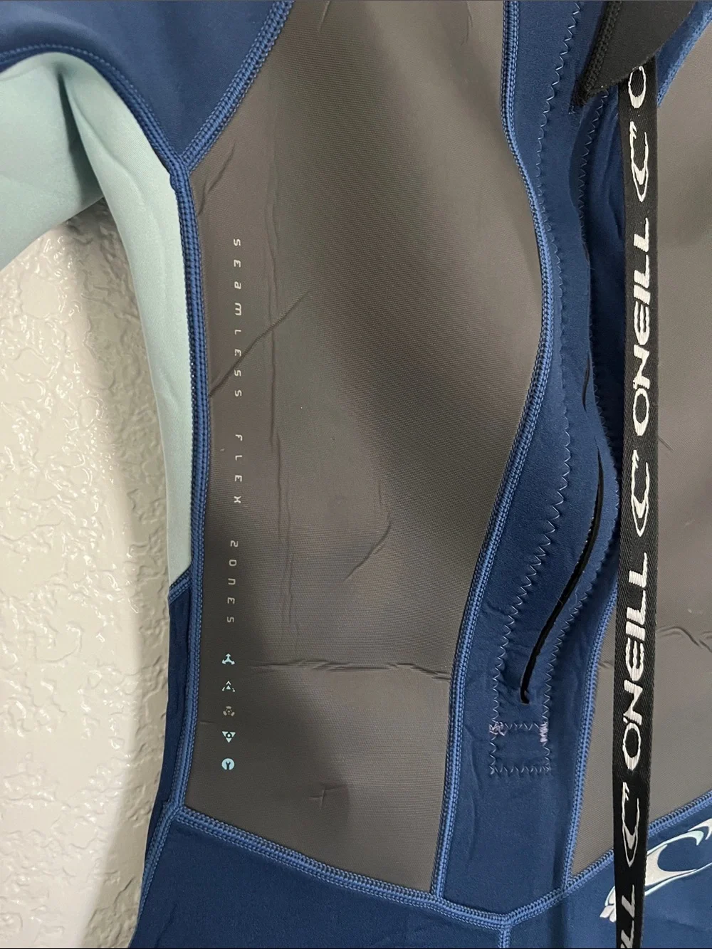 O'Neill women’s Short Sleeve wetsuit- Navy & Light Blue - Picture 7 of 15
